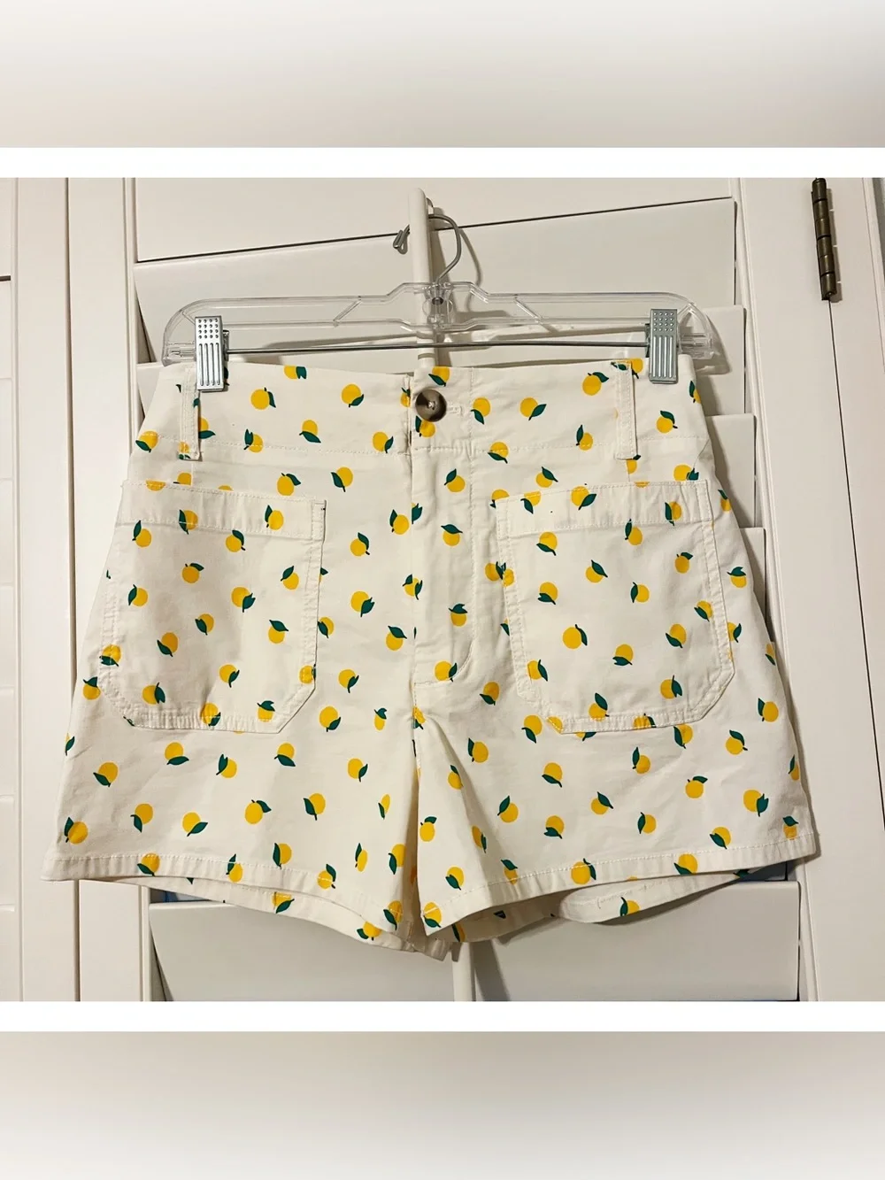 Anthropologie - The Colette Shorts (oranges) - Picture 4 of 5